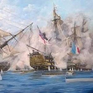 The Battle of Trafalgar 1240pm