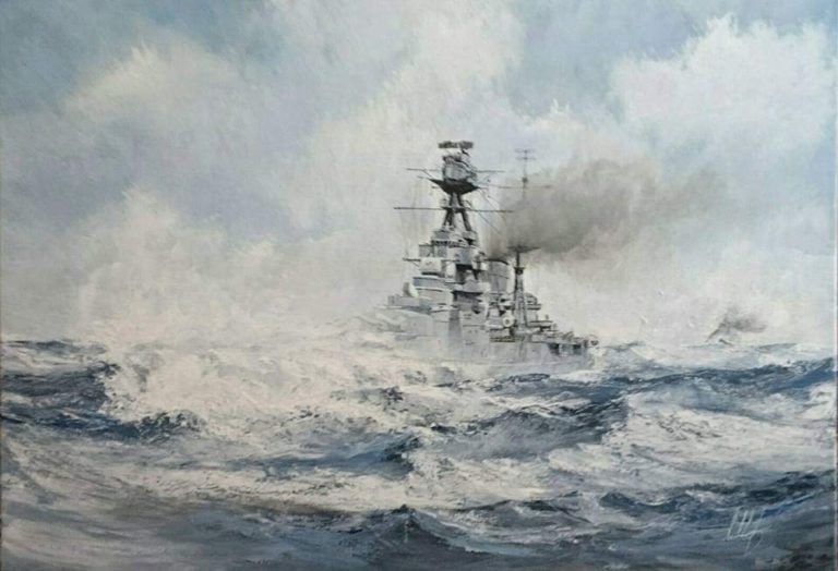 The Mighty Hms Hood Between The World Wars In The Pacific